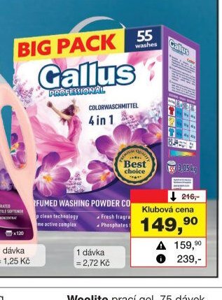 Gallus prací prášek