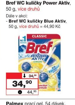Bref WC kuličky Power Aktiv