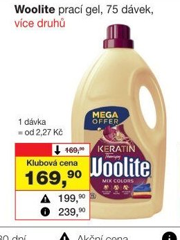 Woolite prací gel