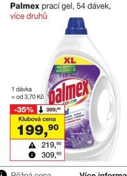 Palmex prací gel