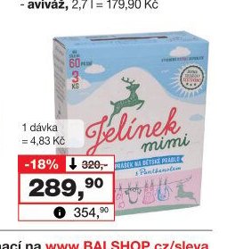 Jelínek mimi prací prášek