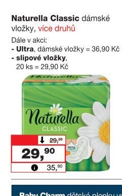 Naturella Classic dámské vložky