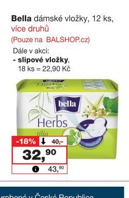 Bella dámské vložky