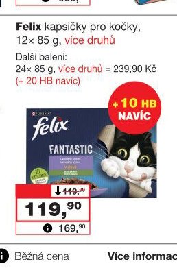 Felix kapsičky pro kočky