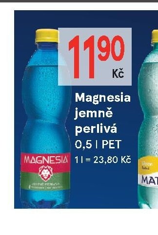 Magnesia jemně perlivá 0,5 l PET
