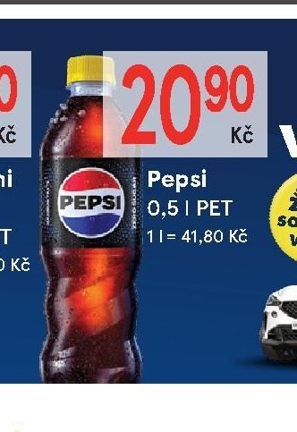 Pepsi 0,5 l PET