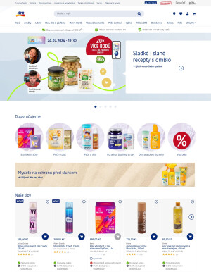 aktuální leták dm drogerie 24.7.2024-30.7.2024