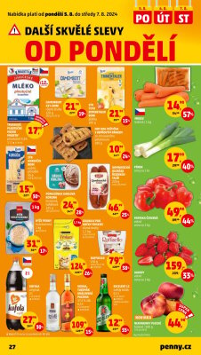 aktuální leták Penny Market 1.8.2024-7.8.2024