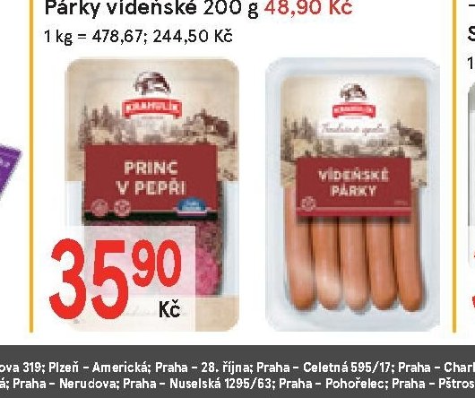 Salám Princ v pepři 75 g