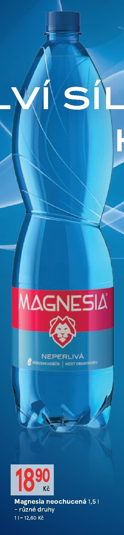 Magnesia neochucená 1,5 l