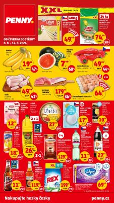 aktuální leták Penny Market 8.8.2024-14.8.2024