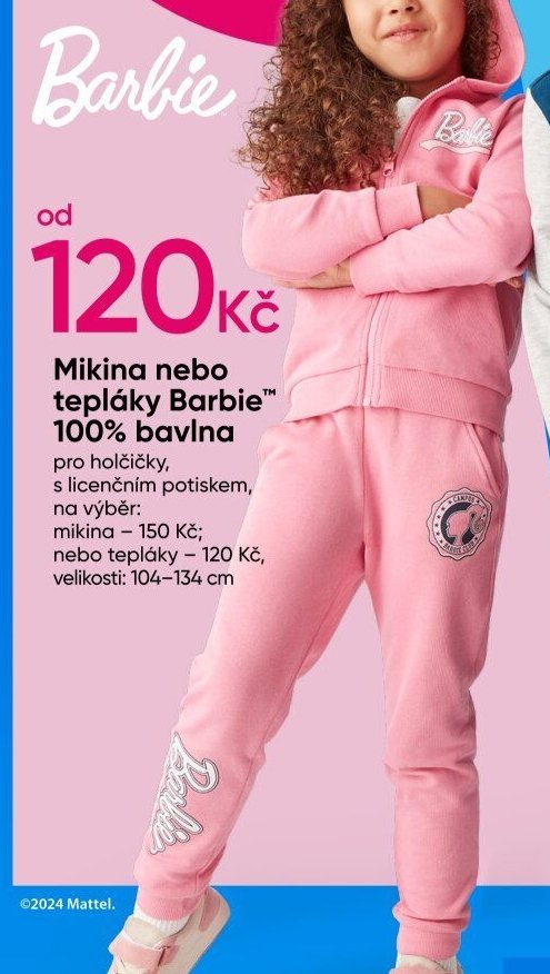 Mikina nebo tepláky Barbie