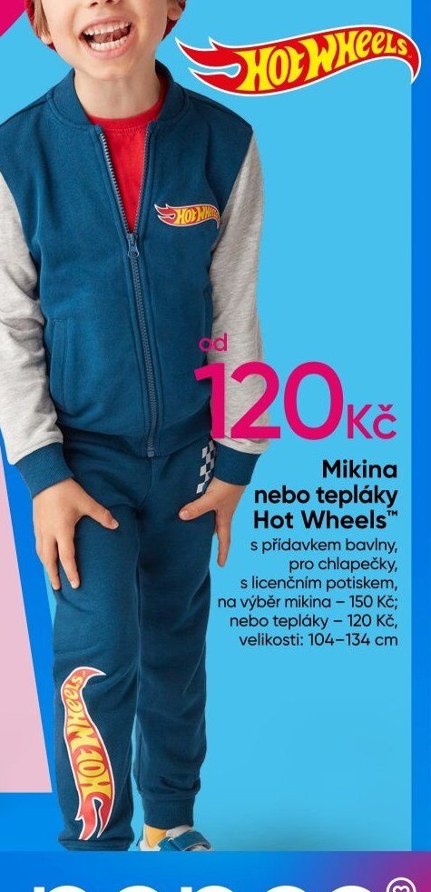 Mikina nebo tepláky Hot Wheels