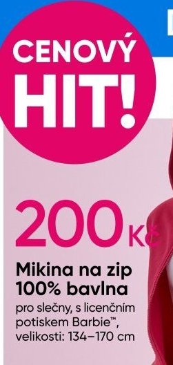 Mikina na zip
