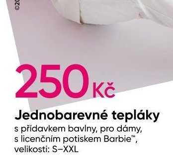 Jednobarevné tepláky s přídavkem bavlny