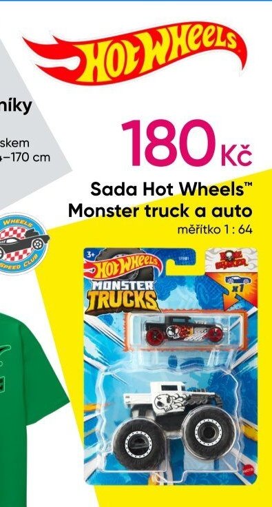 Sada Hot Wheels™ Monster truck a auto