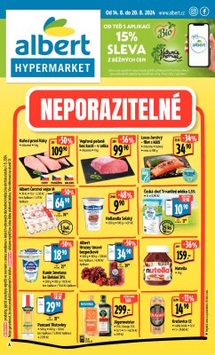 aktuální leták Albert 14.8.2024-20.8.2024