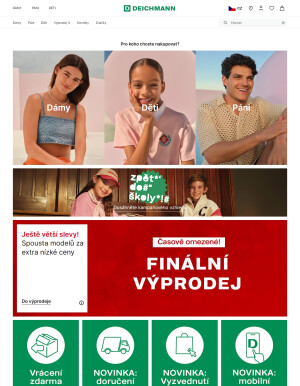 aktuální leták DEICHMANN 14.8.2024-20.8.2024
