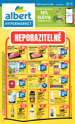aktuální leták Albert 21.8.2024-27.8.2024