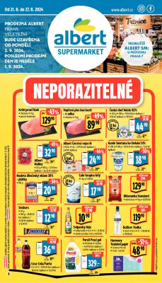 aktuální leták Albert 21.8.2024-27.8.2024