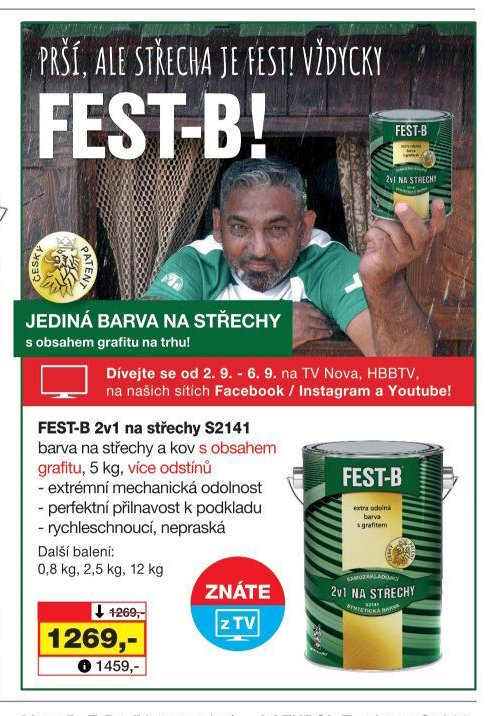 FEST-B 2v1 na střechy S2141