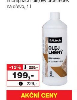 BALTECH lněný olej