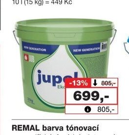 Jupol Ekonomik vnitřní vodou ředitelná mal. barva