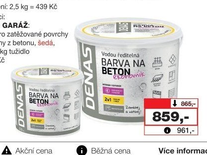 DENAS na beton EKONOMIK