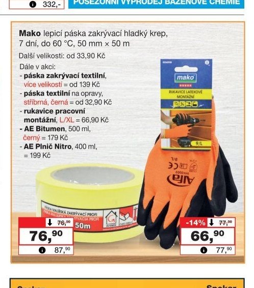 Mako lepicí páska