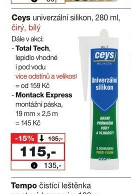 Ceys univerzální silikon