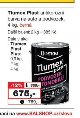 Tlumex Plast antikorozní barva