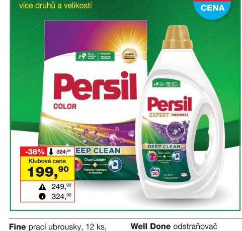 Persil prací prášek gel