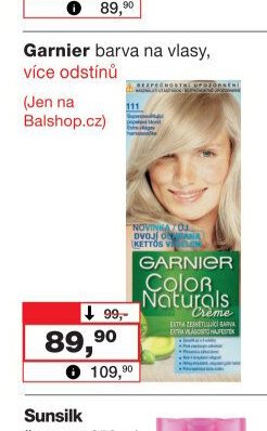 Garnier barva na vlasy