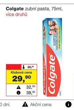 Colgate zubní pasta, 75ml