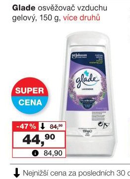 Glade osvěžovač vzduchu gelový, 150 g