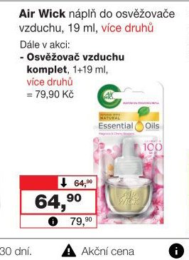 Air Wick náplň do osvěžovače vzduchu, 19 ml
