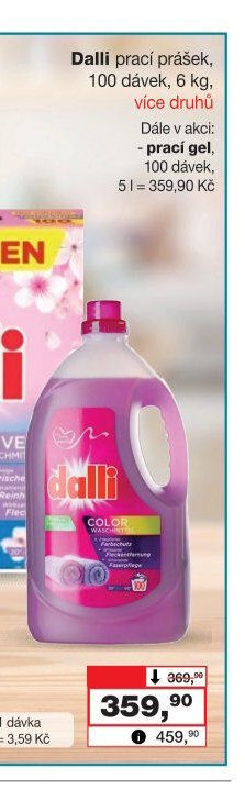 Dalli prací prášek