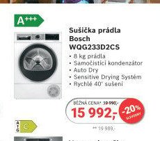 Sušička prádla Bosch WQG233D2CS