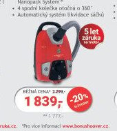 Sáčkový vysavač Hoover H-ENERGY 300 HE310HM 011