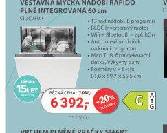 Vestavná myčka nádobí Candy CI 3C7F0A