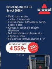 Bissell SpotClean C5 Select 3928N