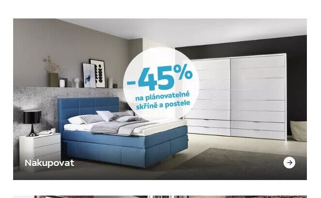 Plánovatelné skříně a postele