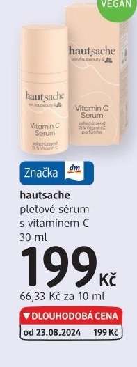 hautsache pleťové sérum s vitamínem C 30 ml