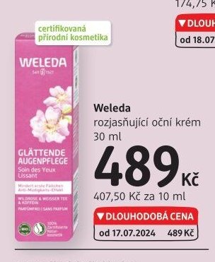 Weleda rozjasňující oční krém 30 ml