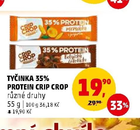 Tyčinka 35% protein Crip Crop
