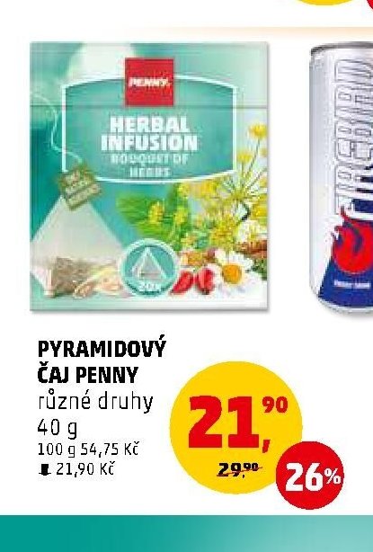 Pyramidový čaj Penny