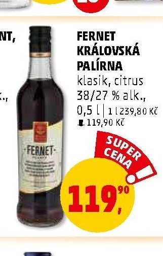 Fernet Královská palírna