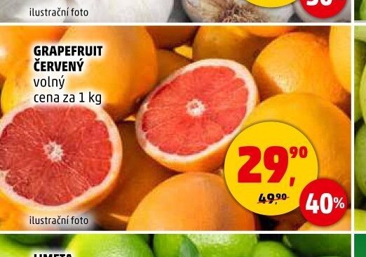 GRAPEFRUIT ČERVENÝ