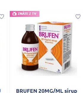BRUFEN 20MG/ML sirup