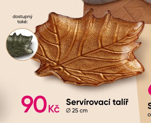Servírovací talíř